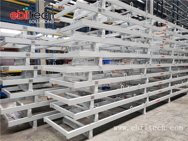 EBIL TECH customized steel pallets were successfully finished for a customer in Shanghai